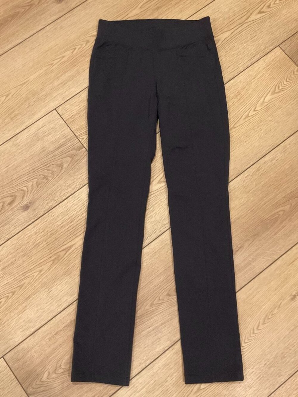 Athleta high rise trouser leggings w/pockets